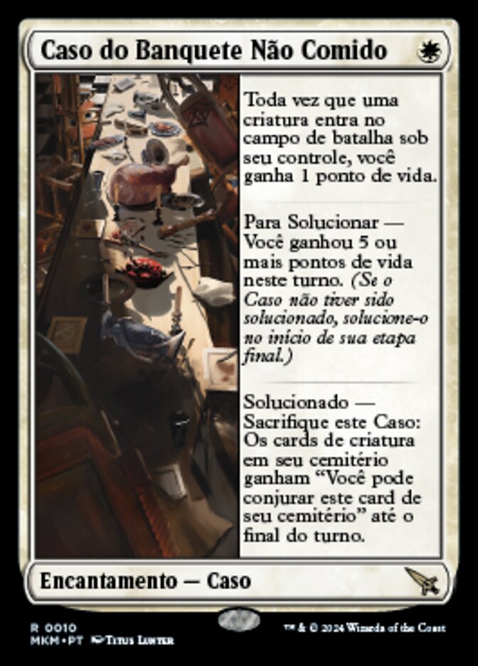 Caso do Banquete Não Comido