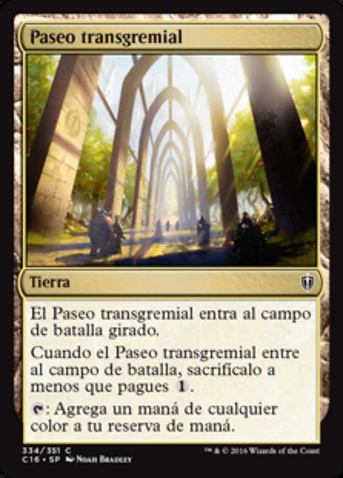 Paseo transgremial