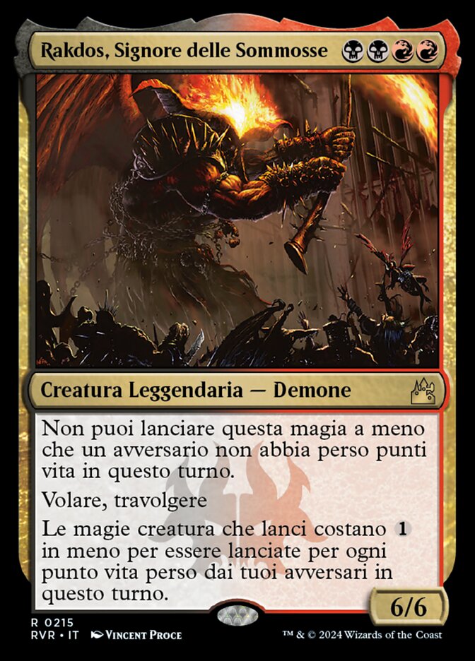 Rakdos, Signore delle Sommosse