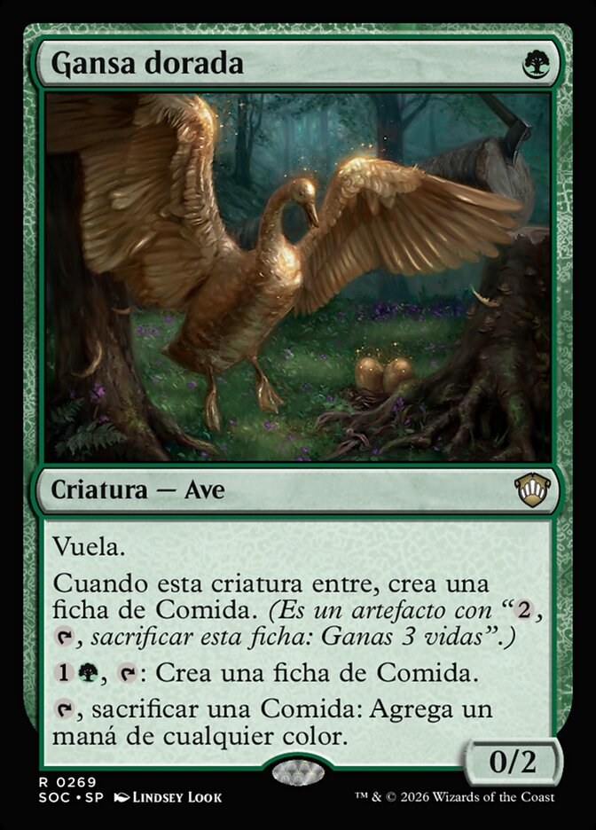 Gansa dorada
