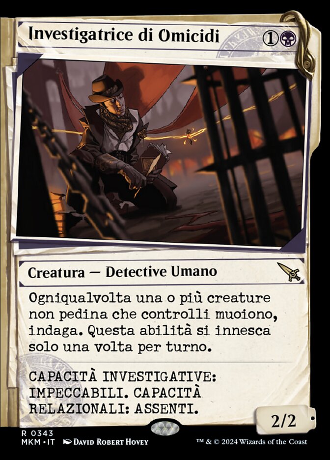 Investigatrice di Omicidi