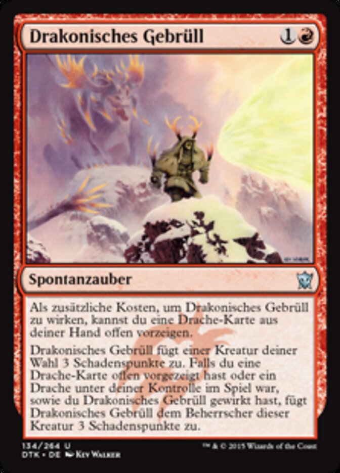 Drakonisches Gebrüll