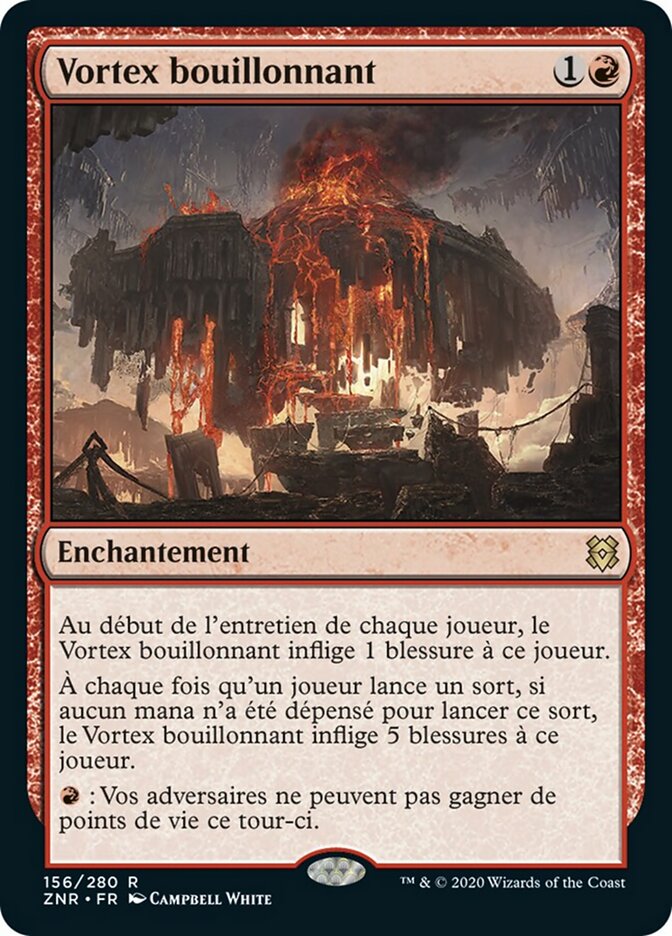Vortex bouillonnant