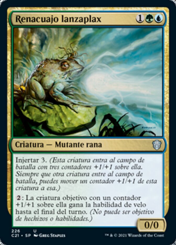 Renacuajo lanzaplax