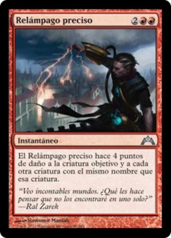 Relámpago preciso