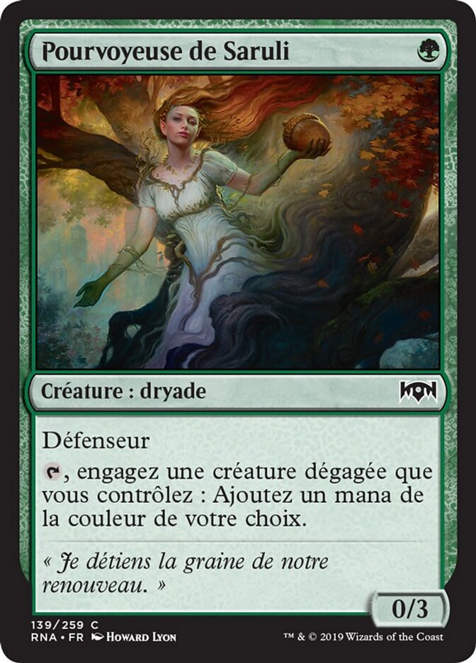 Pourvoyeuse de Saruli