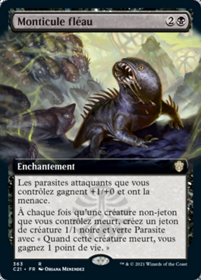 Monticule fléau