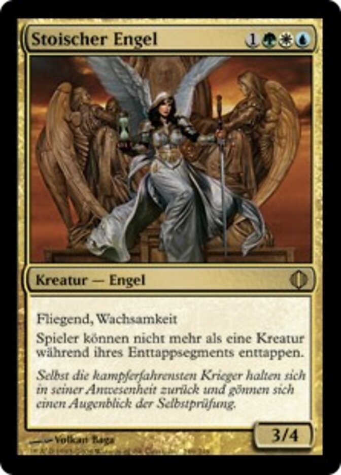 Stoischer Engel
