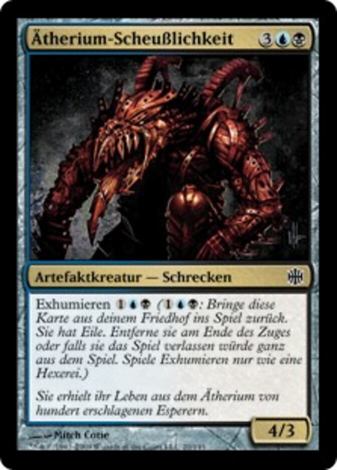 Ätherium-Scheußlichkeit