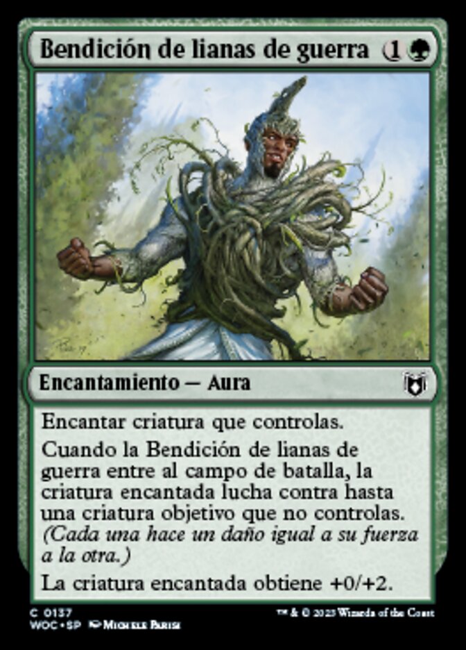 Bendición de lianas de guerra