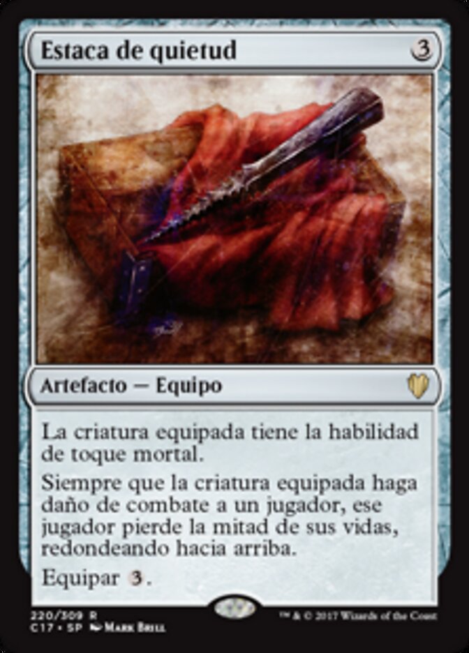 Estaca de quietud