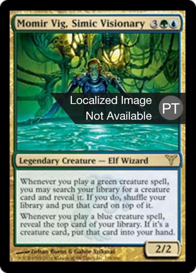 Momir Vig, Visionário Simic
