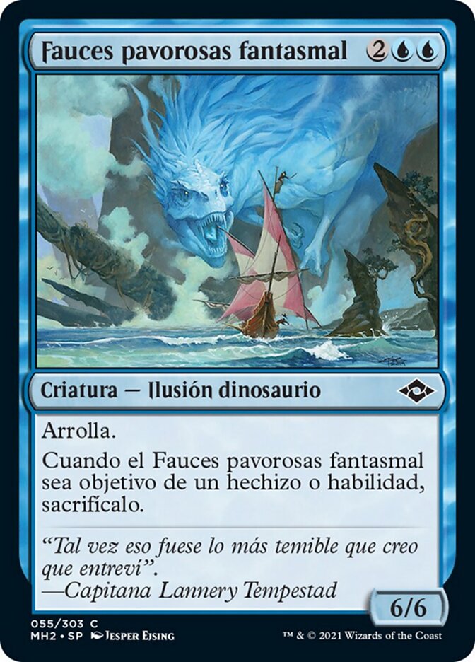 Fauces pavorosas fantasmal