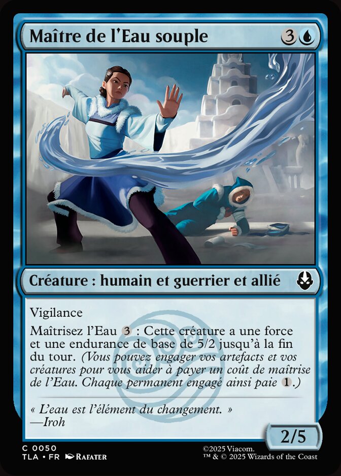Maître de l'Eau souple