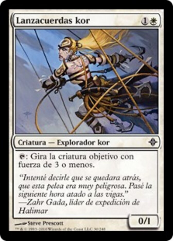 Lanzacuerdas kor