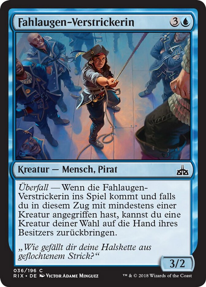 Fahlaugen-Verstrickerin