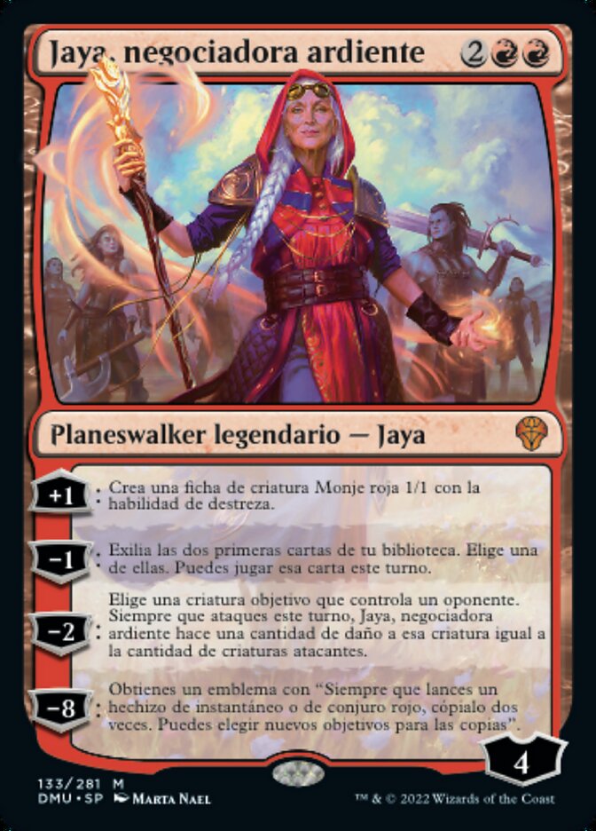 Jaya, negociadora ardiente