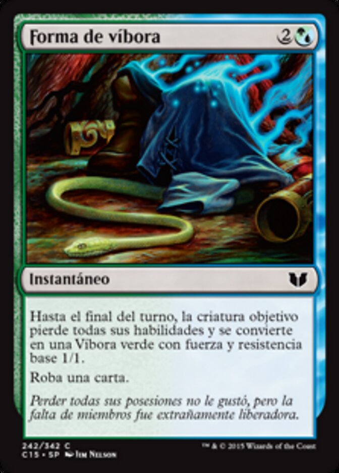 Forma de víbora