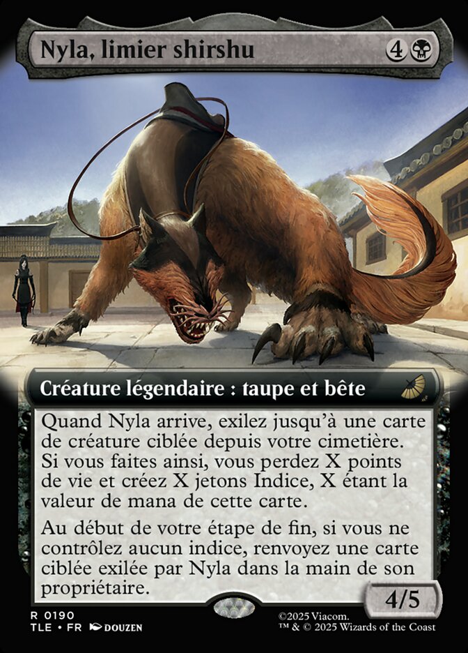 Nyla, limier shirshu