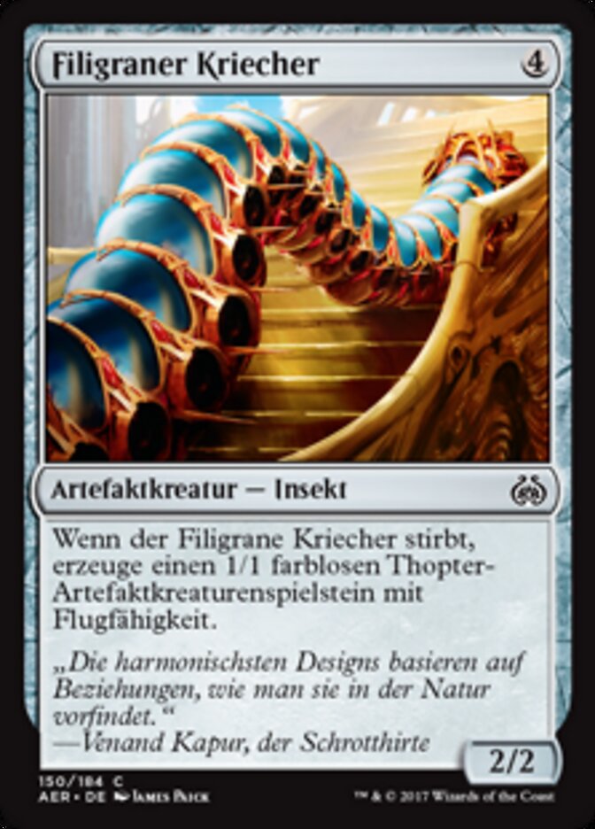 Filigraner Kriecher