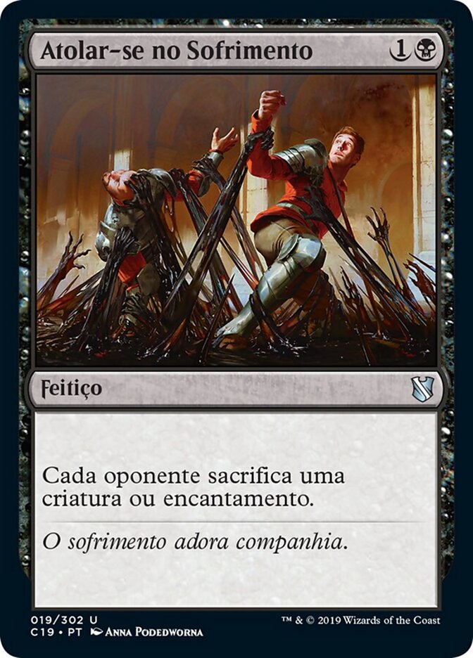Atolar-se no Sofrimento