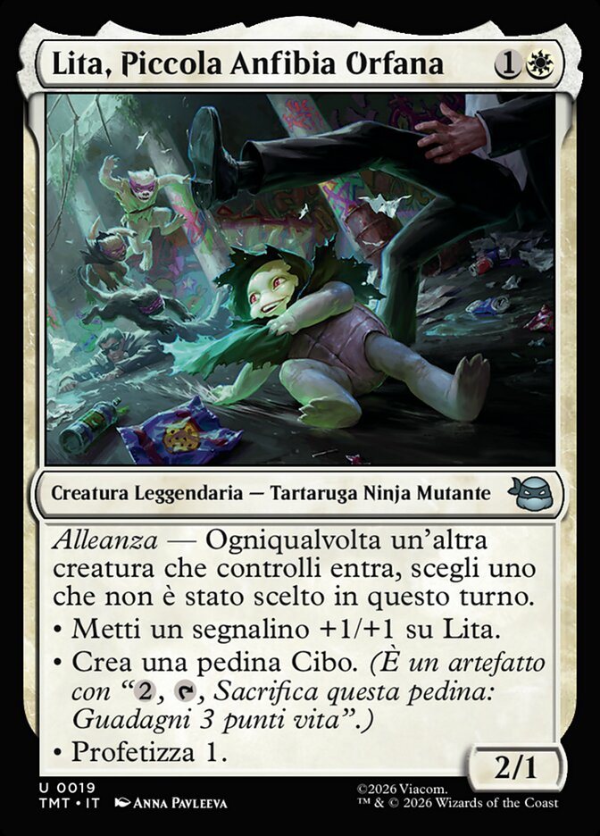 Lita, Piccola Anfibia Orfana