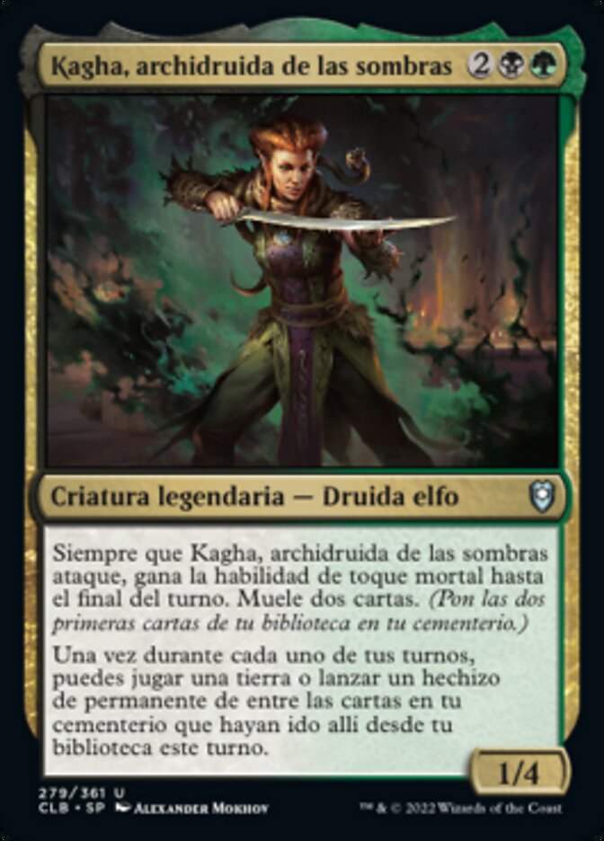 Kagha, archidruida de las sombras