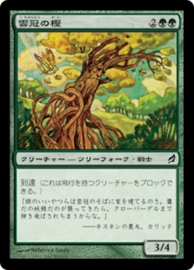 雲冠の樫