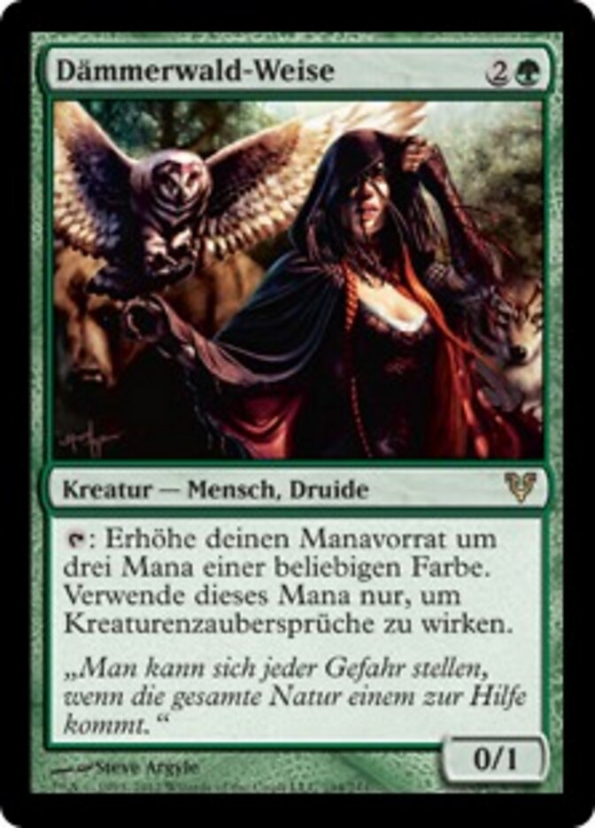 Dämmerwald-Weise