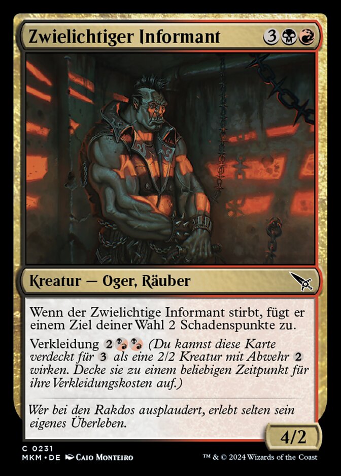 Zwielichtiger Informant