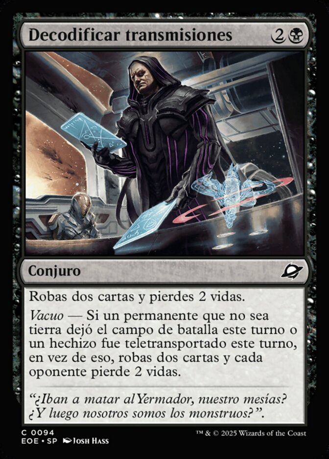 Decodificar transmisiones