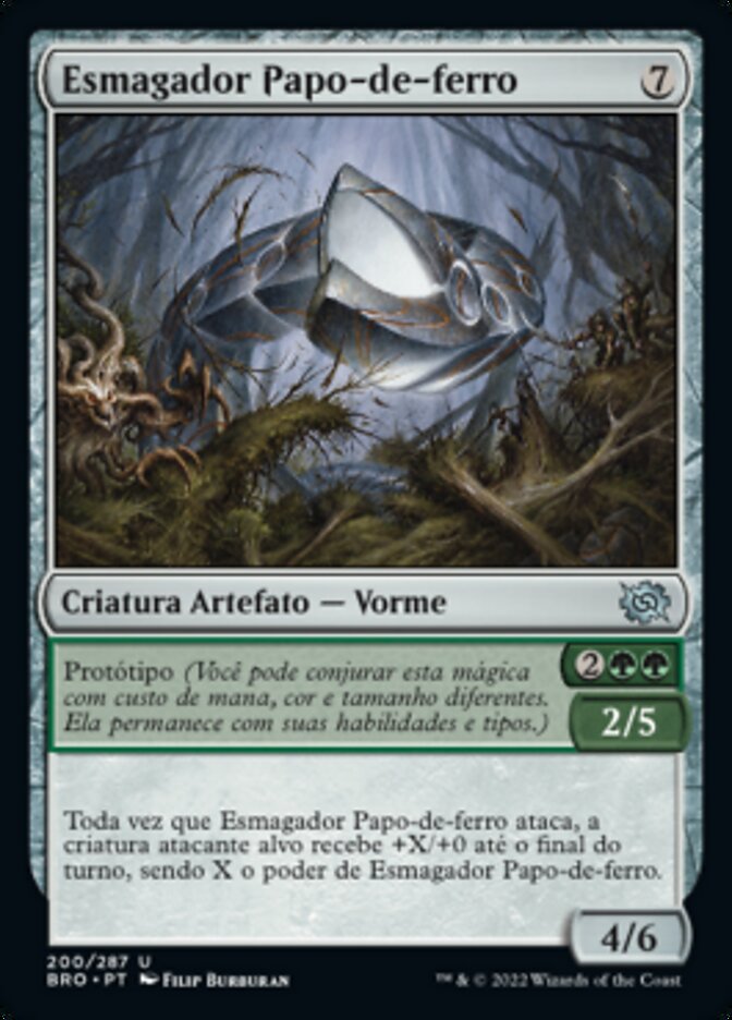 Esmagador Papo-de-ferro