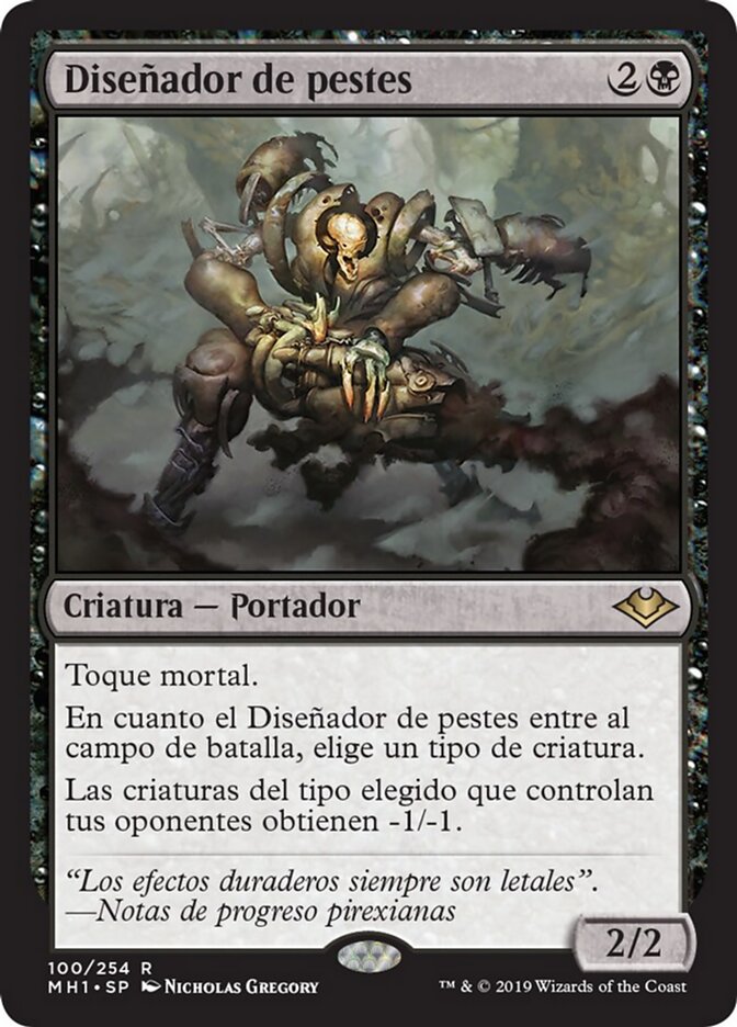Diseñador de pestes