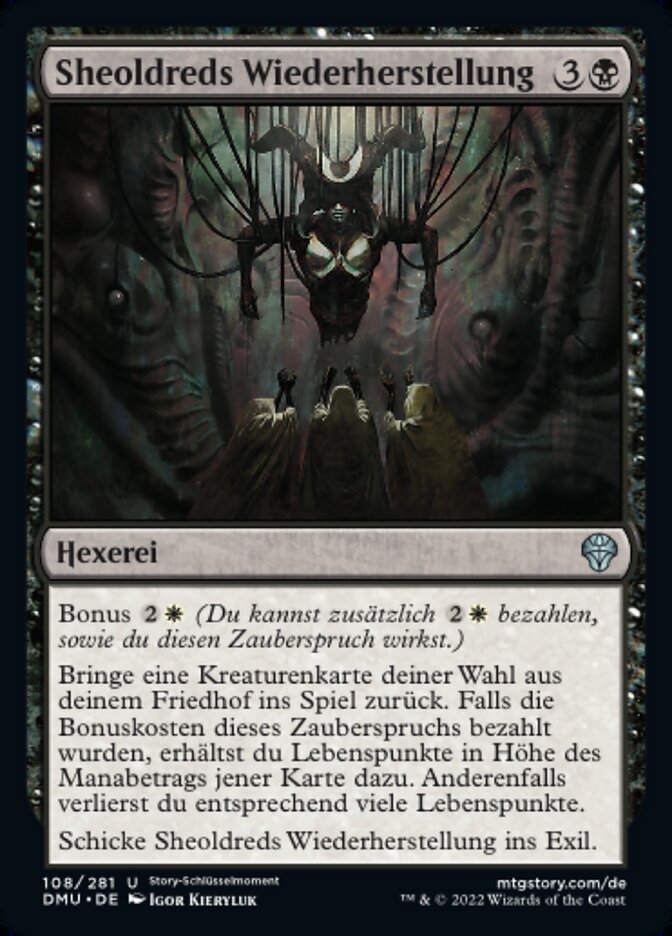 Sheoldreds Wiederherstellung