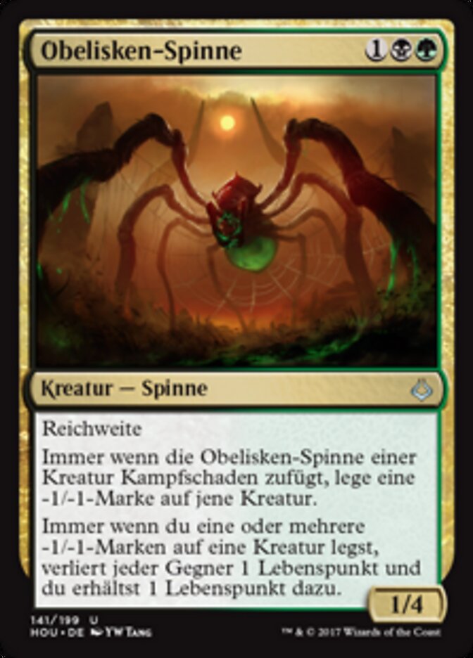 Obelisken-Spinne
