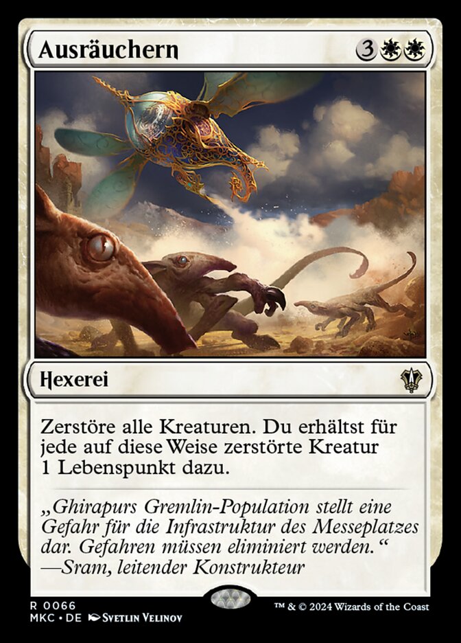 Ausräuchern