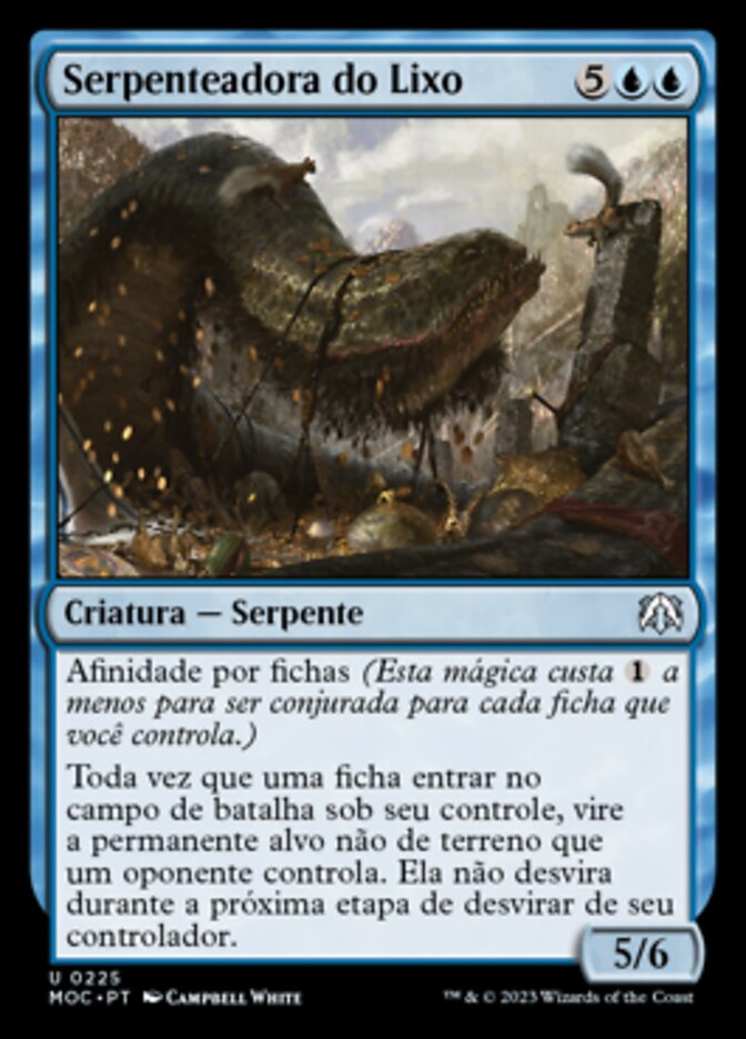 Serpenteadora do Lixo