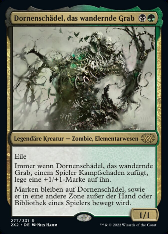 Dornenschädel, das wandernde Grab