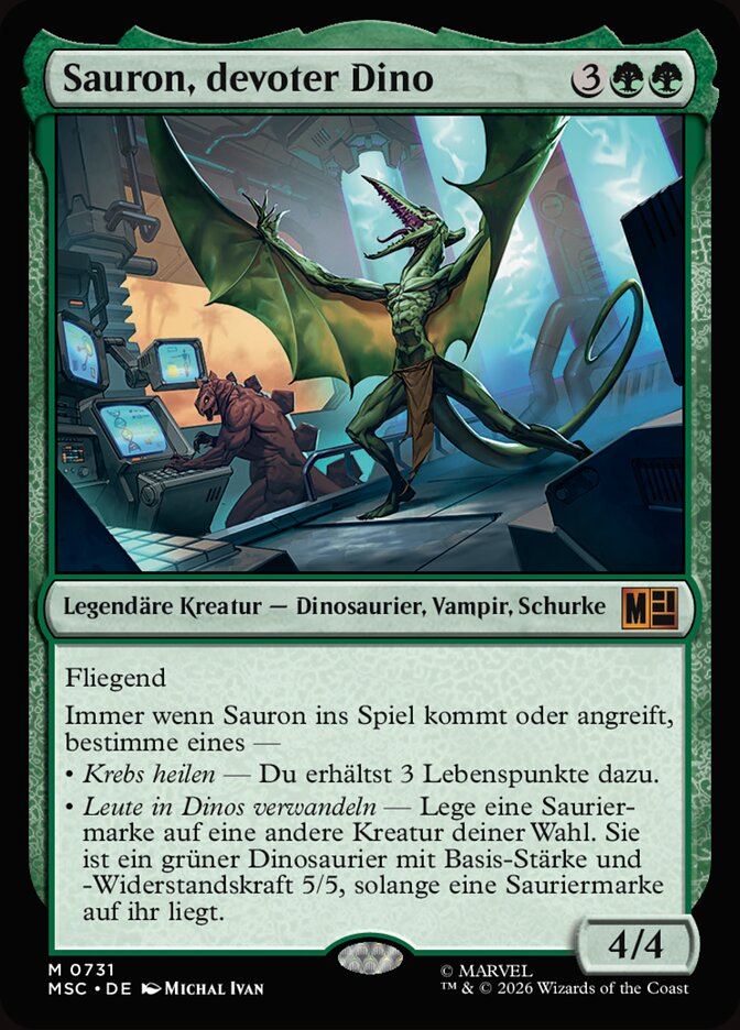 Sauron, devoter Dino