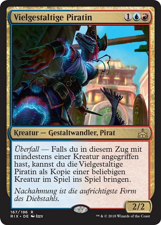 Vielgestaltige Piratin