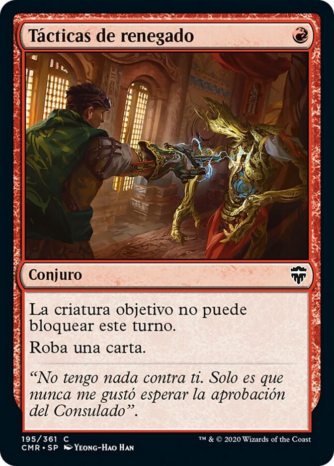 Tácticas de renegado