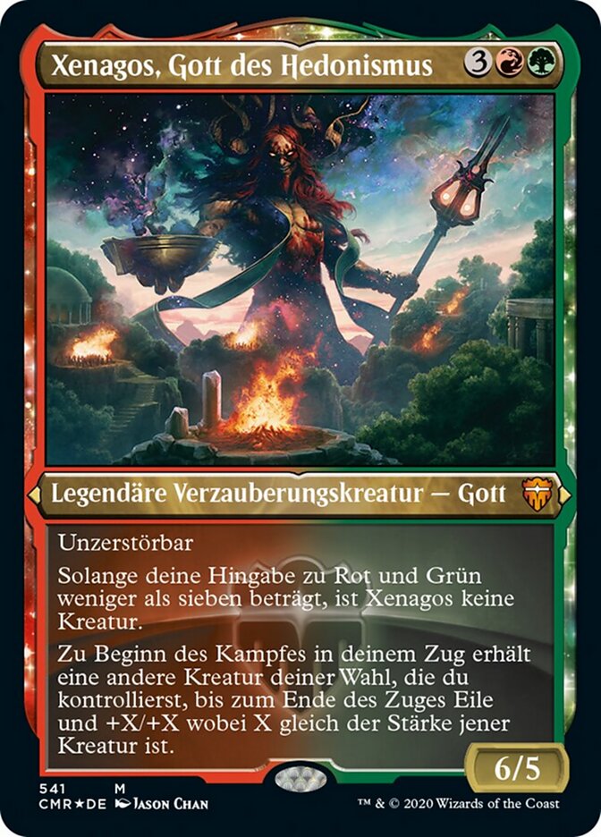 Xenagos, Gott des Hedonismus