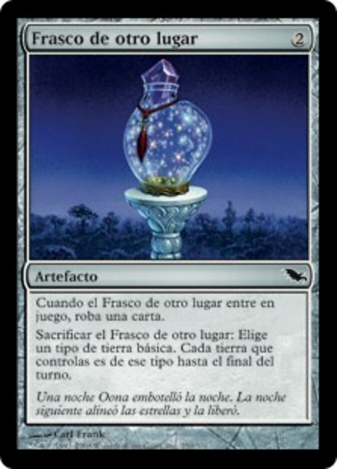 Frasco de otro lugar