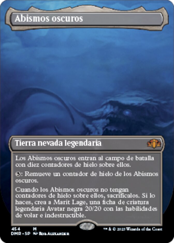 Abismos oscuros