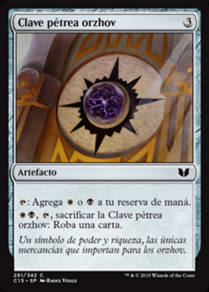 Clave pétrea orzhov