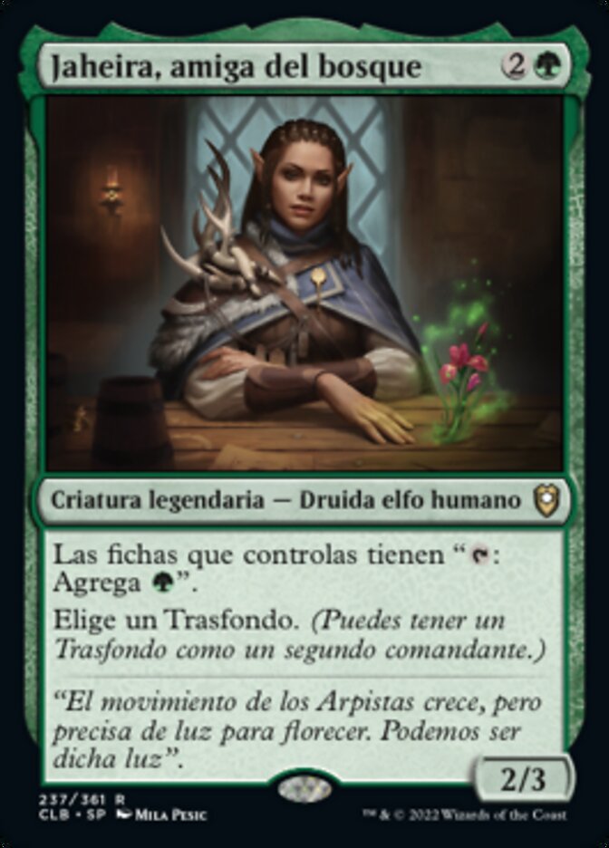 Jaheira, amiga del bosque