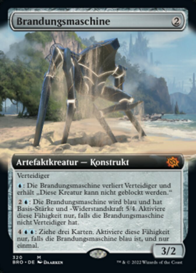 Brandungsmaschine