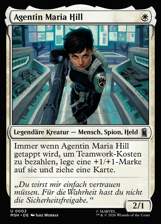 Agentin Maria Hill