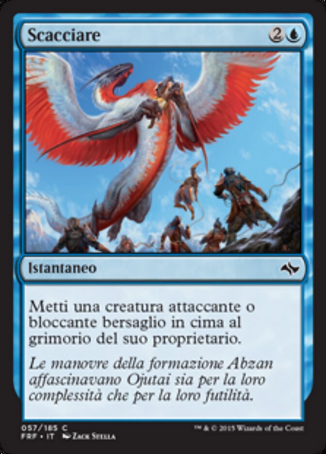 Scacciare