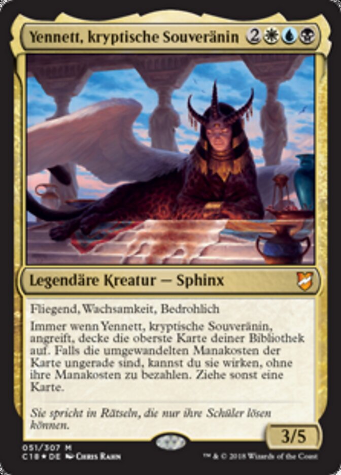 Yennett, kryptische Souveränin
